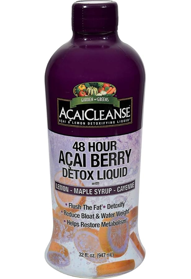 Amazon.com: Garden Greens Acai Cleanse,48 hr Detox, 32 Fl Oz